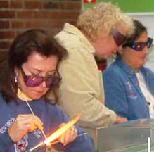 Refresher class in glass beadmaking basics